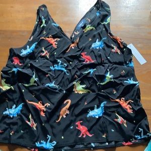 Modcloth Dino Tank Top XL